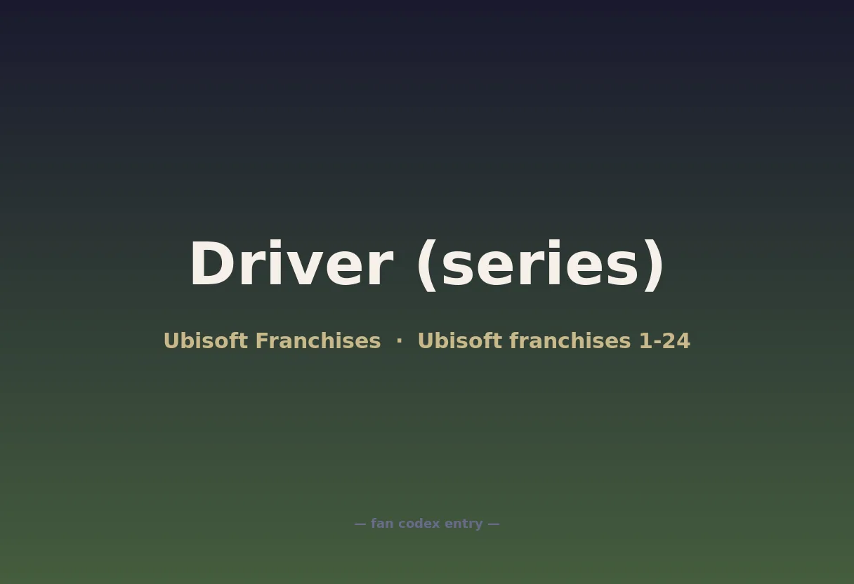 Driver (series)